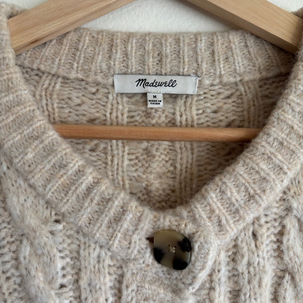 Madewell Pointelle Cardigan - Picture 4 of 6